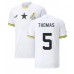 Maillot de foot Ghana Thomas Partey #5 Domicile vêtements Monde 2022 Manches Courtes